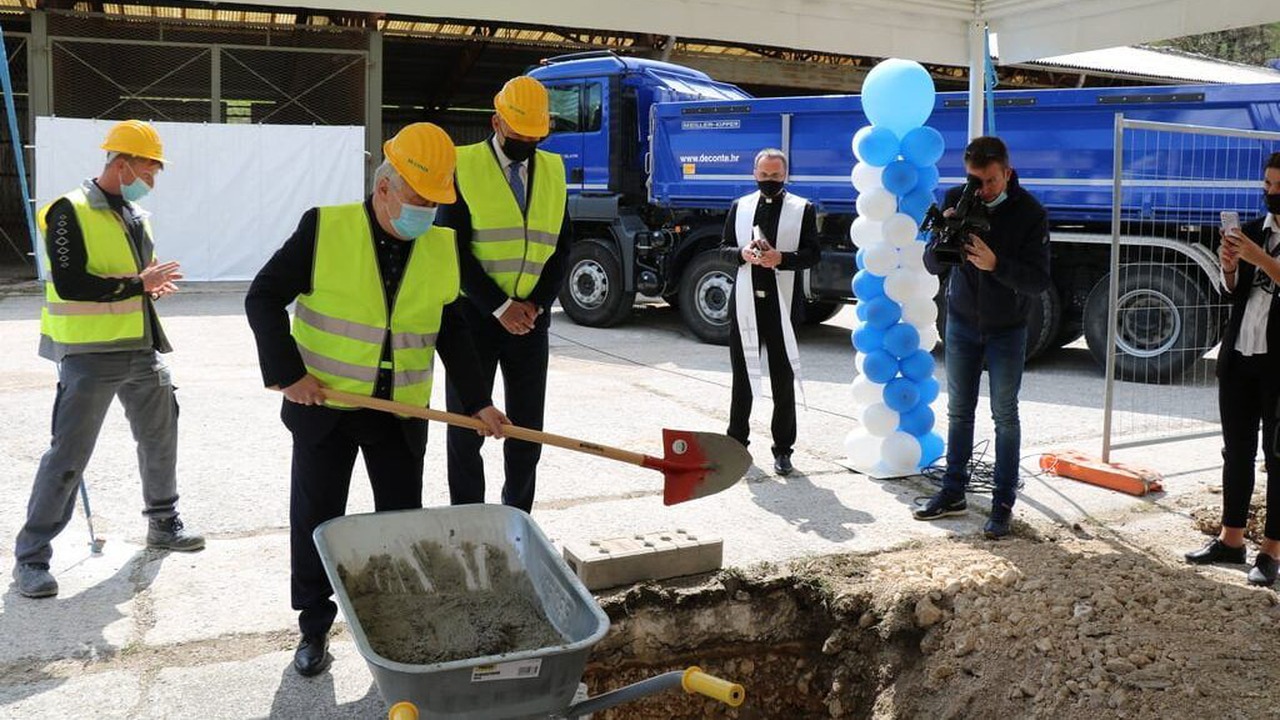 Pazin: Položen kamen temeljac, počinje gradnja Doma za starije – prvi korisnici uselit će za dvije godine